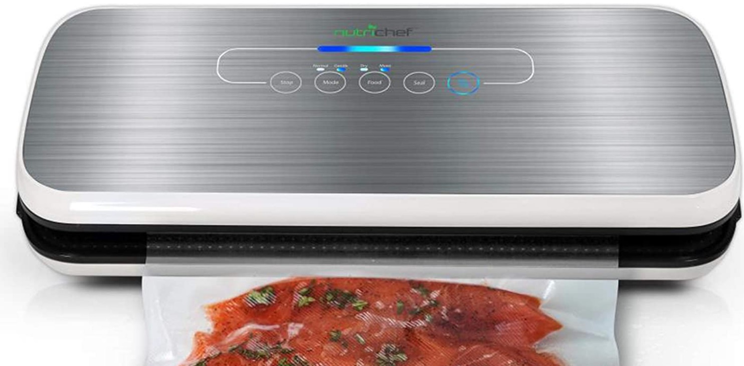 How To Use Nutrichef Vacuum Sealer Pkvs35Sts at Richard Wallace blog