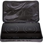 True Induction TI-2C Portable Double Induction Cooktop with Case