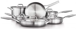 Calphalon Premier Stainless Steel 11pc Set