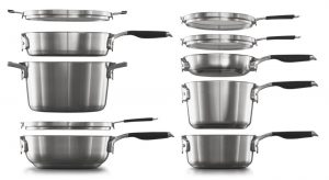 Calphalon Select 10pc Space Saving Set