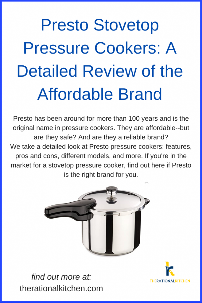 Presto Stovetop Pressure Cookers A Detailed Review of the Affordable Brand
