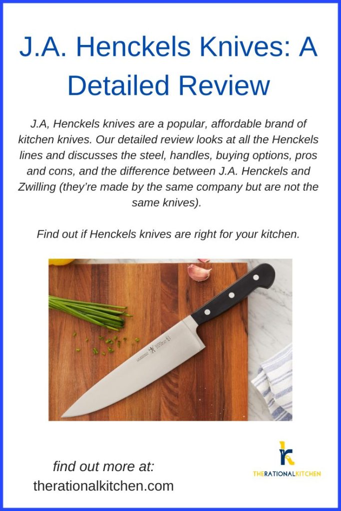 J. A. Henckels Knives A Detailed Review