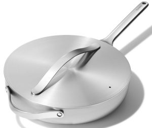 Caraway Stainless Sauté Pan with Lid